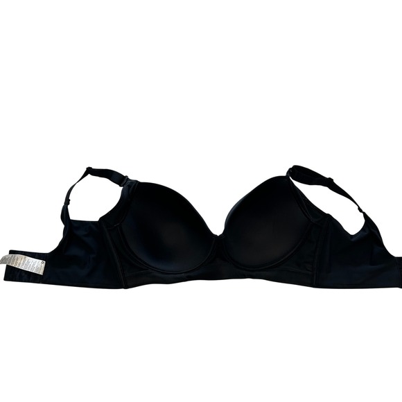 Leonisa Black Smoothing Coverage Underwire Bra 38DD - Picture 9 of 10